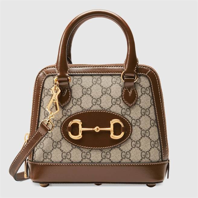 GUCCI Horsebit 1955系列迷你手提包，6万5600元。（GUCCI提供）