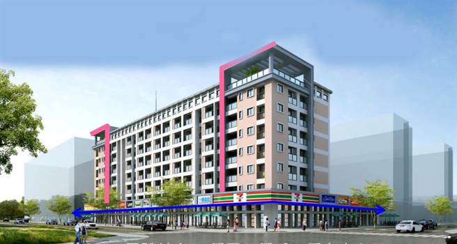 彰化县政府规划首座青年住宅，最大突破在一楼沿街规划店。（彰化县政府提供／吴敏菁彰化传真）铺