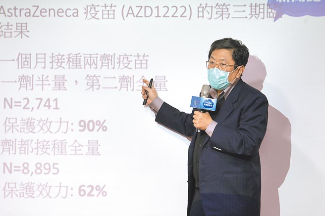 台湾疫苗推动协会荣誉理事长李秉颖23日表示，要防治疫情最有效的办法就是打疫苗，在一个国家要6、7成国民打疫苗后，才能避免疫情再度爆发。（黄世麒摄）