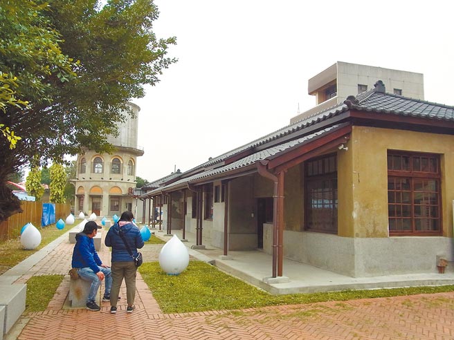 云林县政府活化北港镇自来水厂歷史建筑群，诉说水道头的前世今生。（张朝欣摄）