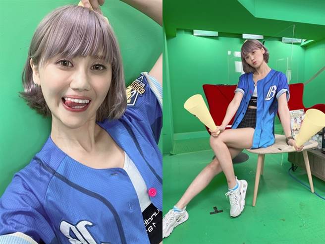 林裕庭（豆芽Sandy）因不明原因右眼患失明4个月，现已接受角膜移植復原了。（图／翻摄自豆芽Sandy脸书）