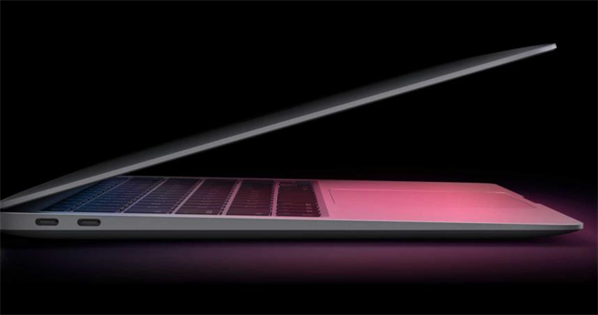 搭载M1晶片的三款Mac，外观皆与前代相同，但处理速度却是倍数提升。（图／翻摄自Apple）