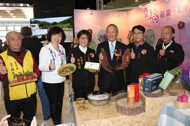 苗栗县政府农业处在西湖乡执行智慧农业计画，除了打造薰衣草景观花田并提炼精油，也选在西湖试种高经济价值作物「丹参」。（巫静婷摄）