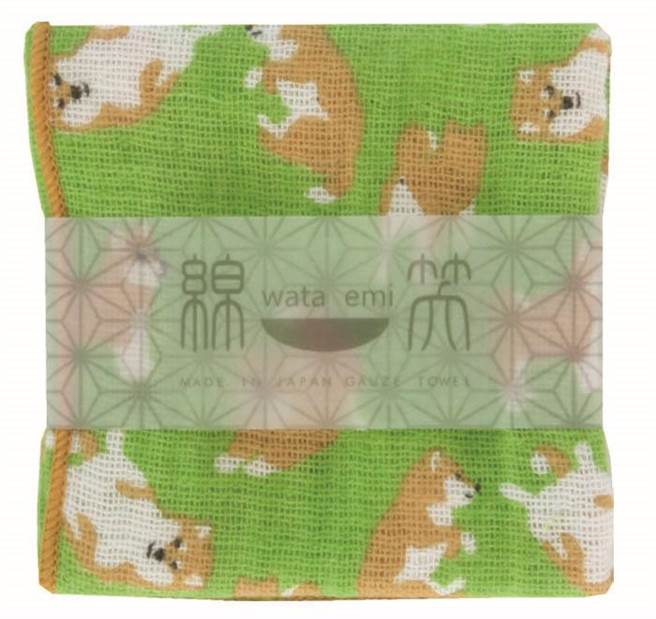 丽晶精品快闪，台隆手创馆-丽晶独家，和风棉笑手帕（柴犬），价格店洽。（丽晶精品提供）