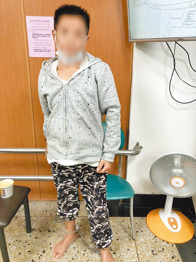 鄭男逃獄回家與老婆團圓恩愛，做一半警方就上門逮人。（讀者提供／程炳璋台南傳真）