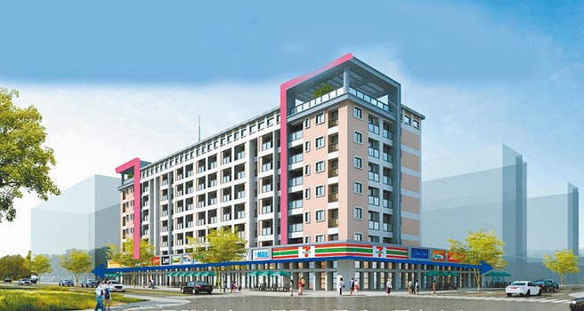 彰化縣政府規畫首座青年住宅，最大突破在一樓沿街設計為店鋪。（彰化縣政府提供／吳敏菁彰化傳真）