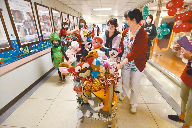 高雄长庚川崎症中心连续5年募集二手玩具送给病童。（林宏聪摄）