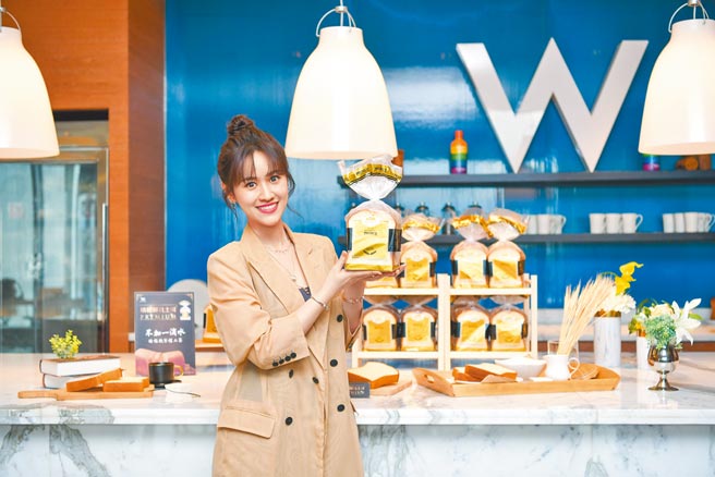 Sandy昨在活动上分享耶诞节计画。（统一企业提供）