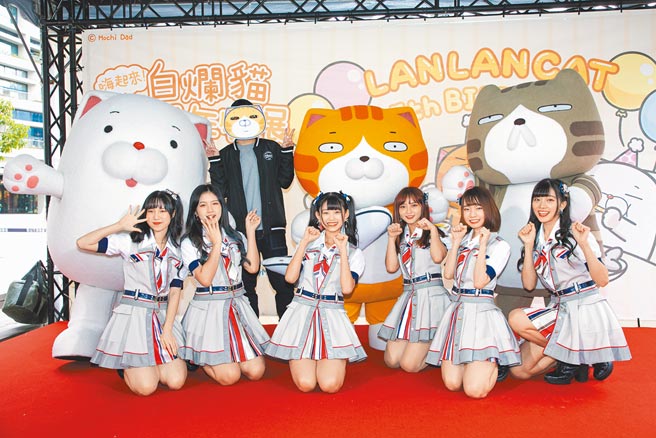 AKB48 Team TP昨出席參與特展記者會。（開麗娛樂提供）