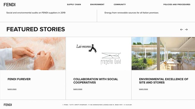 Fendi的永续计画除了从生产线到社会责任外，也将保存工艺技术做为未来企业重点。（Fendi提供）