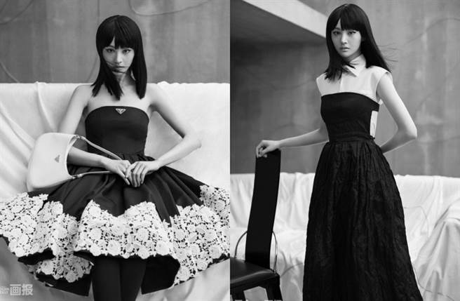 郑爽近日登上《周末画报》Style版封面。（图／摘自微博@周末画报STYLE）