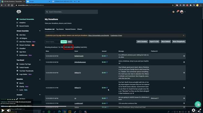 企鹅妹斗内金额高达35万美金。（图／翻摄PTT）