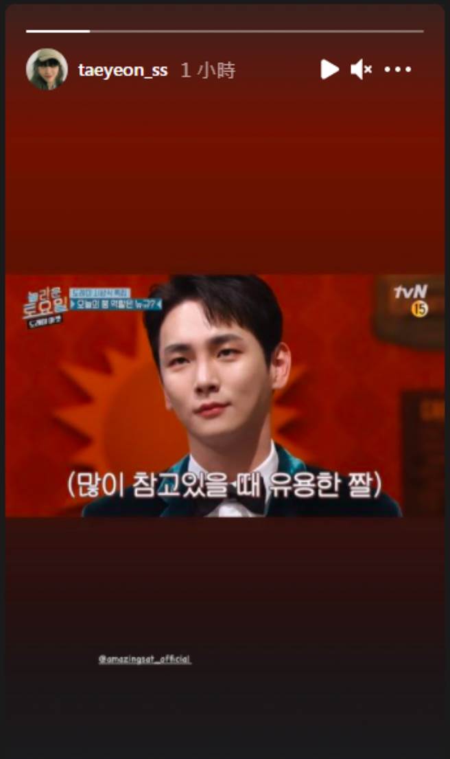 太妍更新IG，一張照讓粉絲都看出她的無奈心境。(圖/ 摘自少女時代太妍IG)