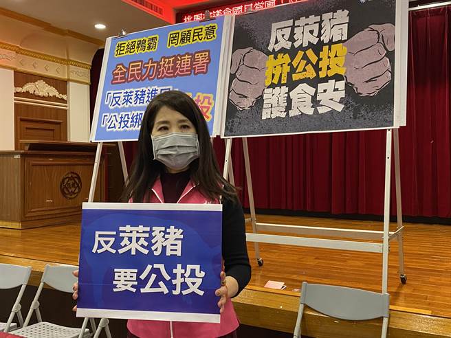 议员舒翠玲斥蔡英文政府在温水煮青蛙，民眾一定要觉醒。(蔡依珍摄)