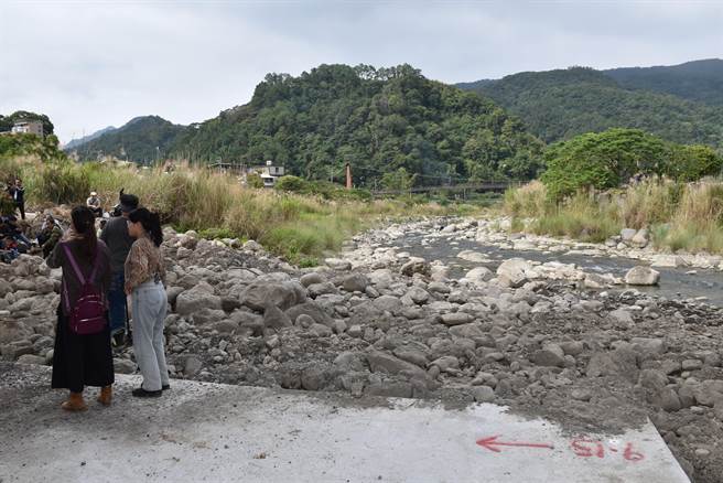 南庄賽夏族矮靈祭前夕的河邊會議附近河口，正是昔日南庄事件的戰場之一。（謝明俊攝）
