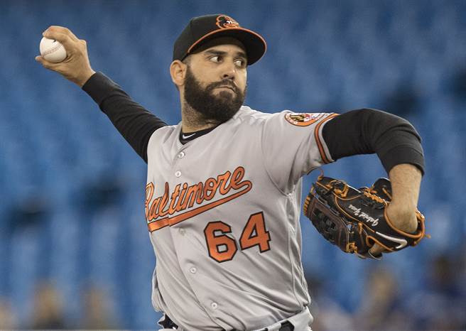 中信兄弟新洋投加百利近兩年在大聯盟、日職一軍僅1勝，期待明年加盟中職能夠轉運。（美聯社資料照）