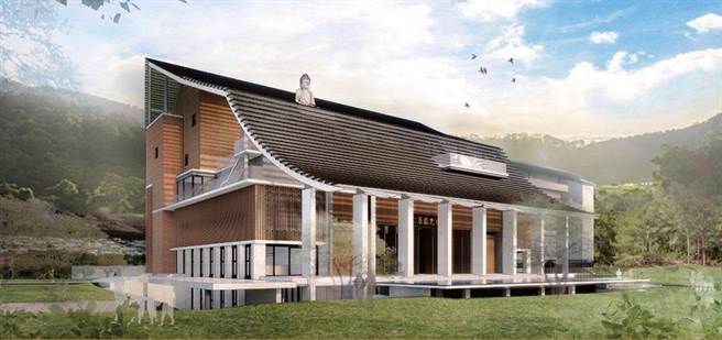 香光山寺2021年元旦將舉行大雄寶殿動土典禮，並啟用鐘樓。（取自香光山寺臉書∕呂妍庭嘉義傳真）