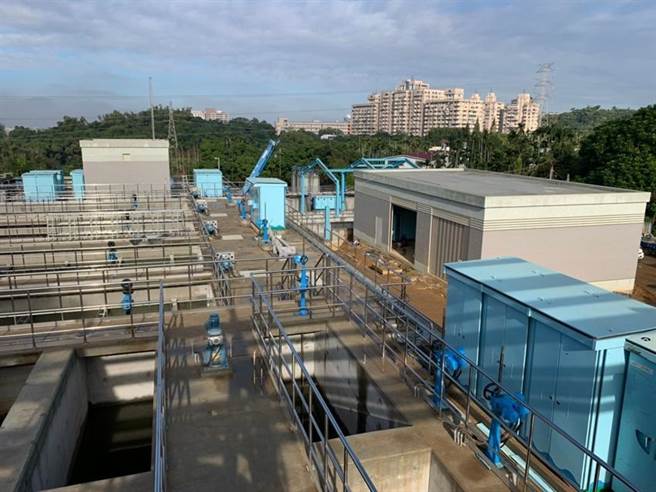 （蘭潭淨水場擴建年底日增供水3萬公噸滿足用水需求。圖／水公司提供）