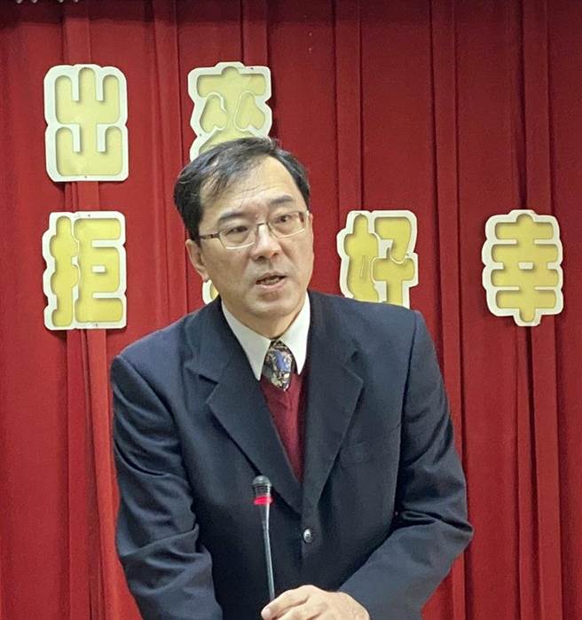 金门高分检林邦梁检察长呼吁社会大眾为建构健康社会尽一分心力。（李金生摄）