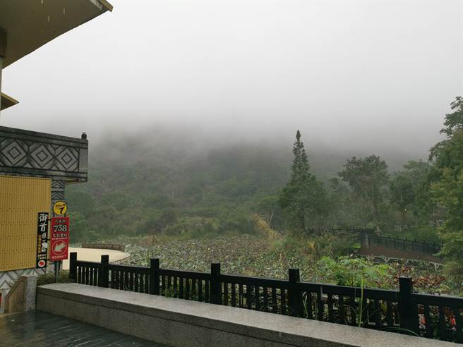 1988年一架空军T33教练机撞毁在向天山。（谢明俊摄）