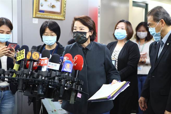 台北市副市长黄珊珊。（张立勋摄）