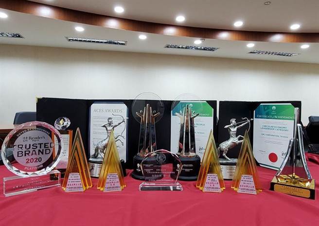 中油今年九大獎項榮譽大豐收。圖／中油提供