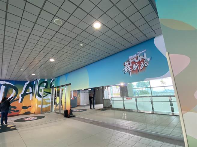新北市文化局與台北捷運公司合作打造的環狀線捷運十四站街舞空間今（29日）正式開幕。（新北市文化局提供）