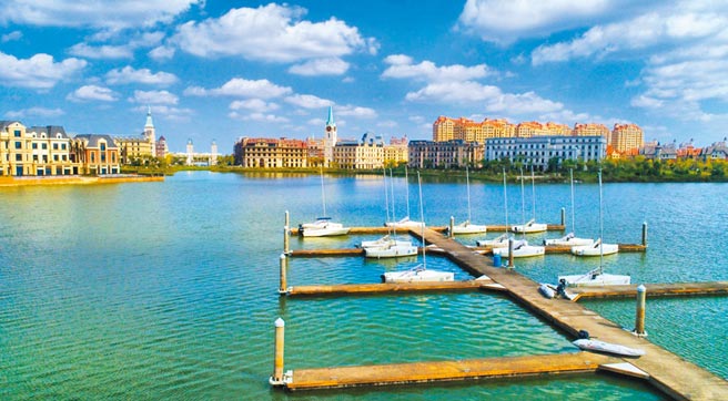 秀美的江島風光。