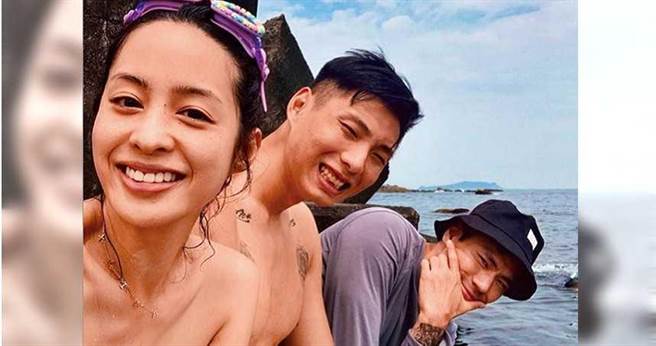 莫允雯和锺秀鼐交往时，常和共同好友张宗宪一起出游。（图／翻摄自张宗宪IG）