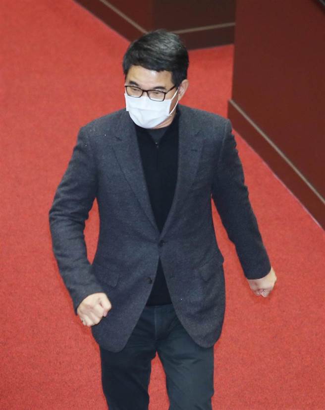 立委刘建国。（姚志平摄）