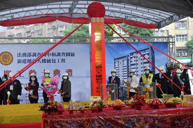 蔡英文、侯友宜今天二度同框，但二人并无互动。（王扬杰摄）