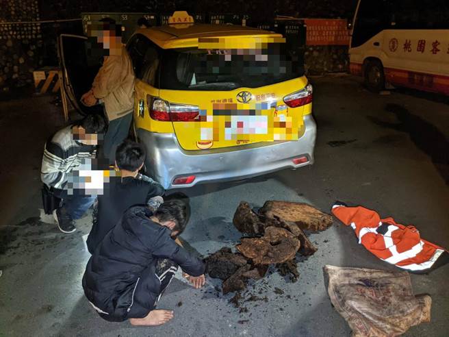 大溪警分局今宣布破獲駕駛計程車掩人耳目的山老鼠集團。（翻攝照片／黃婉婷桃園傳真）