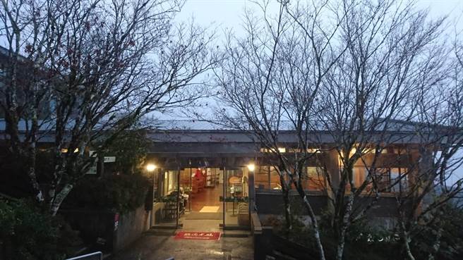 霸王级寒流开始发威，太平山距离飘雪只有一步之遥。（罗东林管处提供／胡健森宜兰 传真）