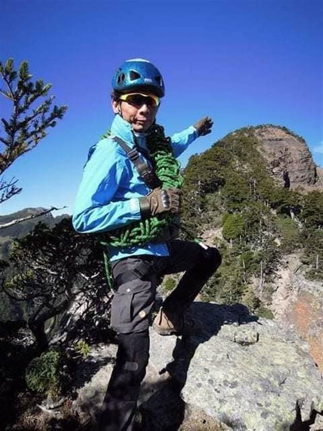 雪霸国家公园高山保育志工吴峻德，从神龙小组退役后，长年在高山服勤，山友们称他为「雪山神龙」。（吴峻德提供／巫静婷苗栗传真）