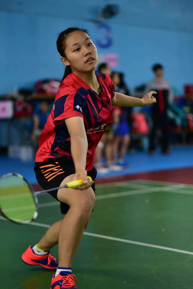 羽球國手韓玉珍錄取成功大學全校不分系。（成功大學提供／曹婷婷台南傳真）