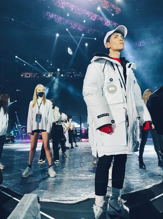 蕭敬騰為台北跨年演出積極彩排。（喜鵲娛樂提供）