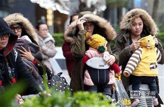 2016年的霸王级寒流，让半个台湾出现下雪、冰霰等奇景。(本报系资料照)