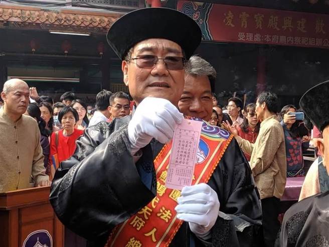 图为台南市北门南鲲鯓代天府。（资料照片，庄曜聪摄）