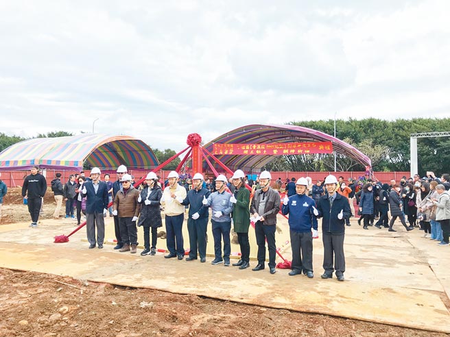 中悦建设机构举行「HLA‧悦」隆重开工大典。图／公司提供