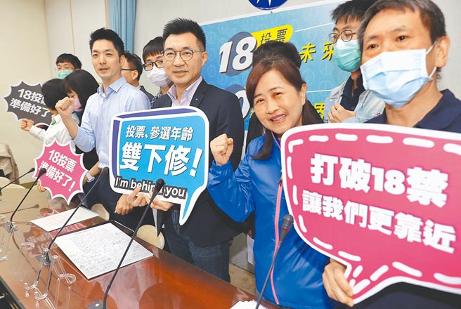 公民權年齡下修成朝野共識，各政黨為抓緊年輕選票，競相舉辦營隊、活動挖掘人才。（本報資料照片）