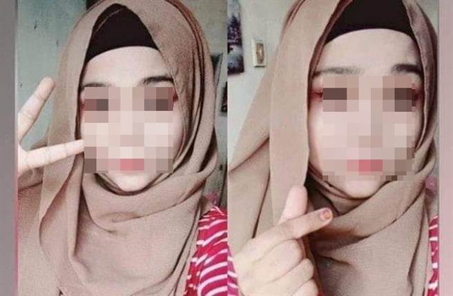 印尼籍网红「丽莎」（Lisa）被发现遭人杀害。(图／翻摄自《Tribunnews》)