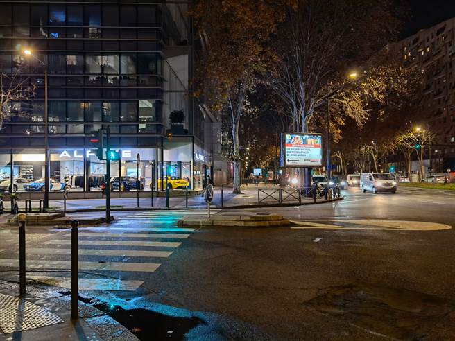 华为Mate 40 Pro+夜间实拍。（摘自DxoMark）
