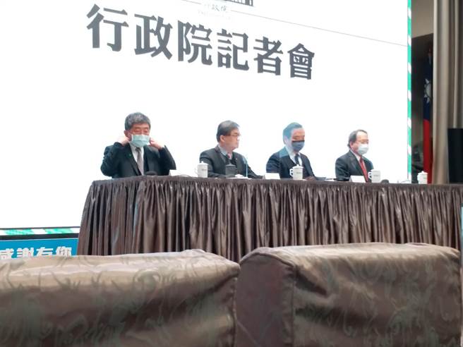 政院下午举行记者会(张理国摄)