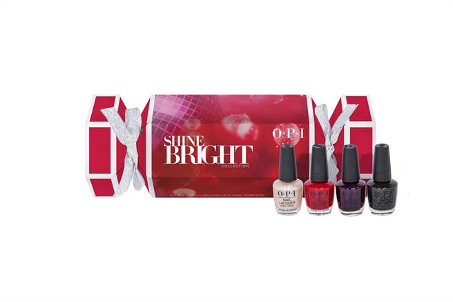 OPI狂歡盛典指甲油4入迷你組，800元。（OPI提供）