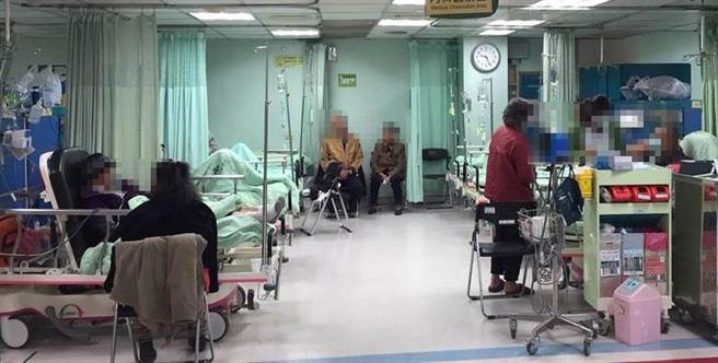 霸王寒流来袭急诊人口增加。（资料照片／吴敏菁彰化传真）