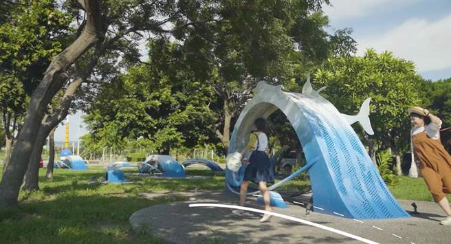 台中市文化局推出《跟着公共艺术来趟台中轻旅行》系列4部短片，介绍公共艺术之美。（文化局提供／陈淑芬台中传真）