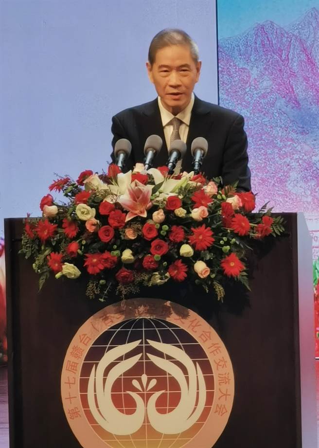 大陆海协会长张志军。（蓝孝威摄）