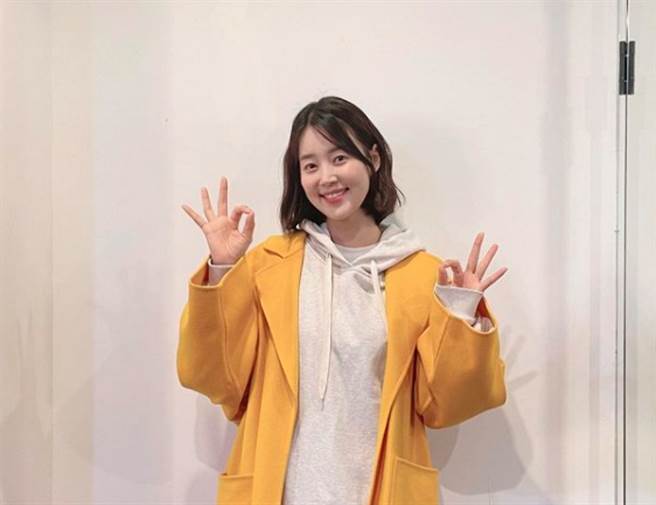 南韩女星韩智慧。(图/ 摘自韩智慧IG)