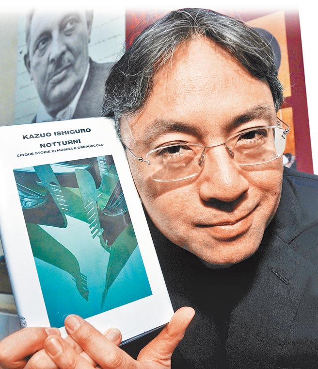 諾貝爾文學獎作家石黑一雄將以視訊方式隔海現身台北國際書展。（美聯社）