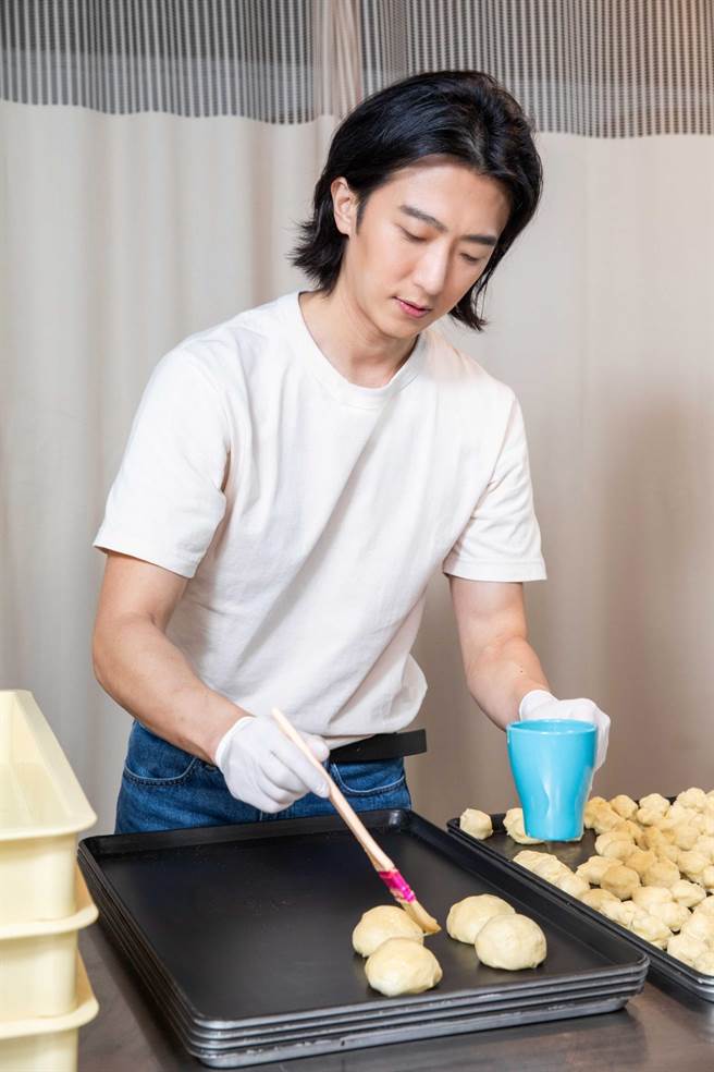 怀秋的麵包店位于台北捷运国父纪念馆站附近。（石智中摄）